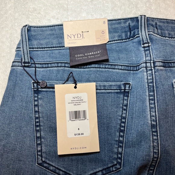 NYDJ Women's Classic Blue Jeans - Picture 5 of 6